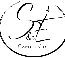 S and E candle company logo